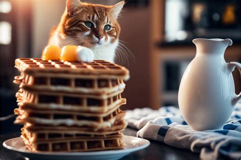 Can Cats Eat Waffles Fluffy Tamer