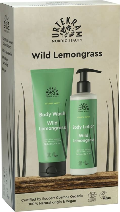 Urtekram Wild Lemongrass Body Care Gift Box 1 Kit Boutique En Ligne