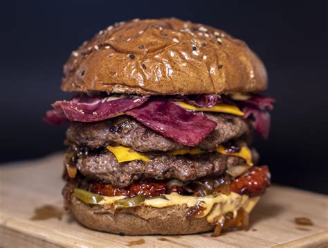 [homemade] Double Cheeseburger With Bacon R Food