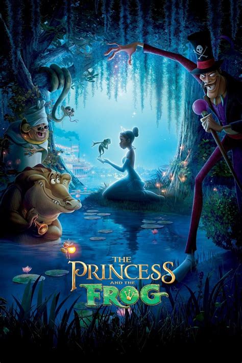 2009 Walt Disneys The Princess And The Frog Movie Poster 11X17 Tiana