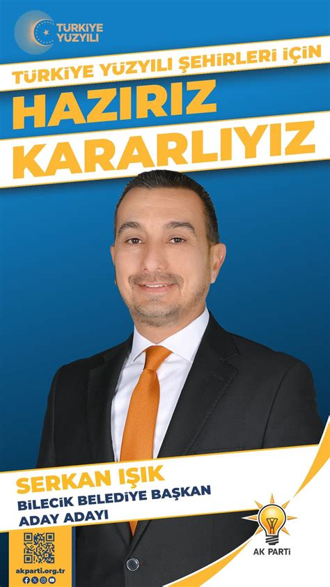 AK Parti Bilecik Belediye Başkan Aday Adayı Serkan Işık