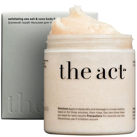 The Act Cosmetics Body And Skin Care Theactlabs