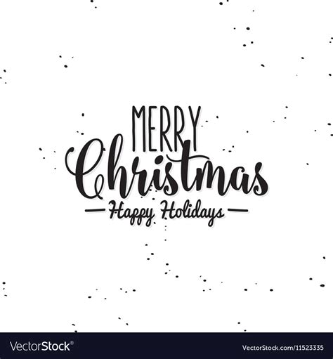 Happy merry christmas Royalty Free Vector Image