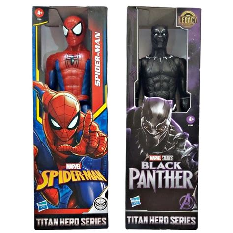 Boneco Marvel Homem Aranha Pantera Negra Shang Chi Black Widow