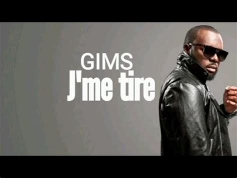 Gims J Me Tire Parole Lyrics Youtube