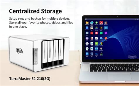 Terramaster F Bay Nas Gb Ram Quad Core Network Attached Storage