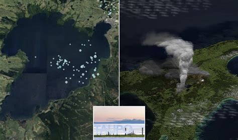 Lake Taupō Supervolcano in New Zealand is rumbling so much it's shifting the ground above it ...