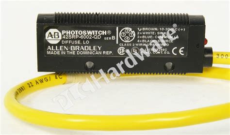 PLC Hardware - Allen Bradley 42SRP-6002-QD Series B, Used PLCH Packaging