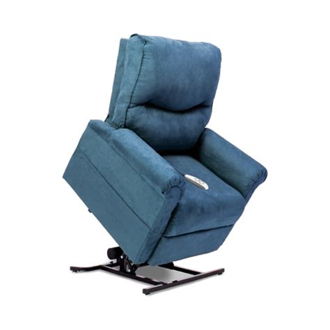 3 Position Recliner Sky Blue Laminatehardwood Without Casters Sound Medical Supplies