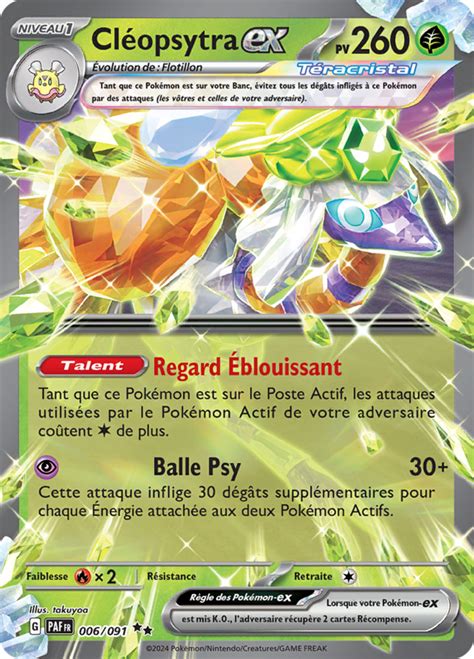 Cléopsytra Ex Écarlate Et Violet Destinées De Paldea 006 — Poképédia