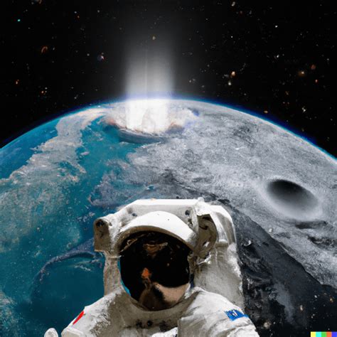 First Astronaut To Take A Selfie Between Earth And Moon Raigrinding