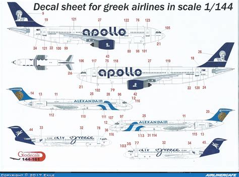 Gio Decals Airbus A300b4 21971 Airlinercafe