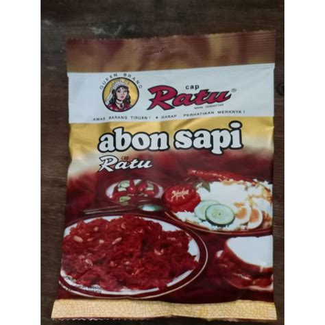 Jual Abon Sapi Cap Ratu Shopee Indonesia