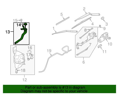 Infiniti G Washer Fluid Reservoir Filler Pipe Am