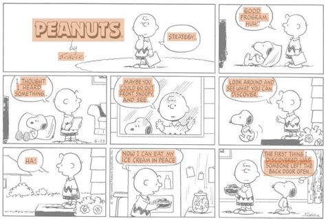 Peanuts Comic