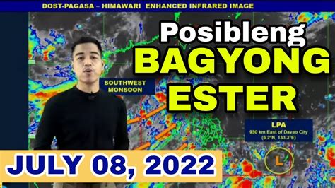 Lpa Posibleng Maging Bagyo Pagasa Weather Update Today July