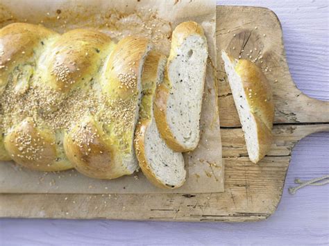 Braided Sesame Bread Recipe Eat Smarter Usa