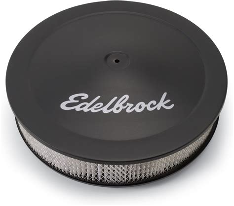 Amazon Edelbrock 4273 Elite Series Oval Air Cleaner For Single 4