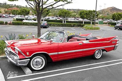 1959 Dodge Coronet Convertible Red RWD Automatic Custom Royal - Classic Dodge Coronet 1959 for sale