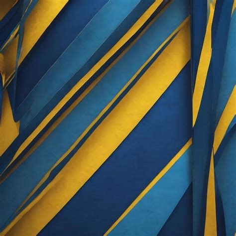 Premium Photo Blue And Yellow Abstract Wallpaper