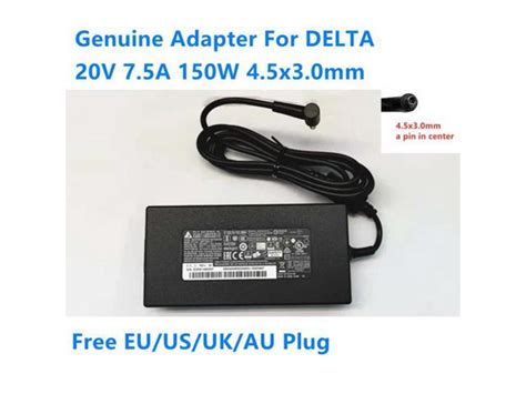 V A W X Mm Delta Adp Ch D Power Supply Ac Adapter For