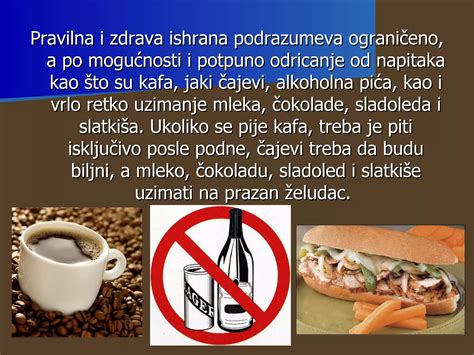 Osnovni Principi Zdrave Ishrane Milica Milovanovi Ppt