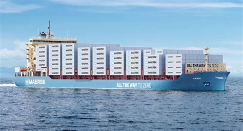 Maersk Launch First Green Methanol Powered Containership Copenhagen