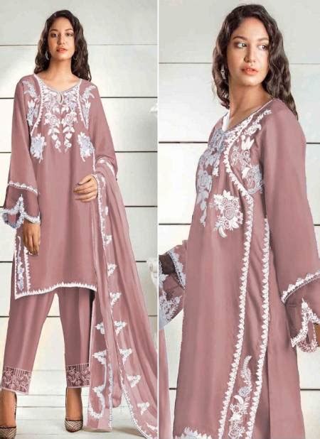 Zarqash Z A To D Designer Organza Pakistani Suits Catalog The