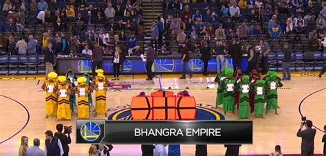 This Upbeat ‘Shape Of You’ Bhangra Routine Performed During An NBA Match Made Everyone Go Brrruah