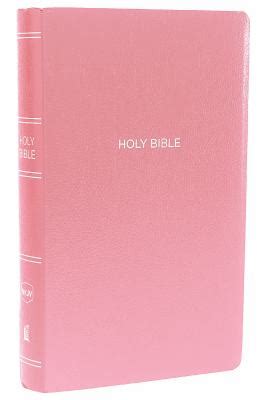 Nkjv Gift And Award Bible Red Letter Edition Pink Book By Thomas