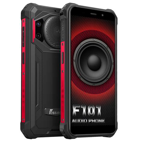 FOSSiBOT F101 Rugged Smartphone 4GB RAM 64GB ROM 10600mAh Cell Phone