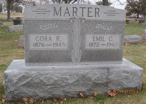 Emil C Marter 1872 1942 Monumento Find A Grave