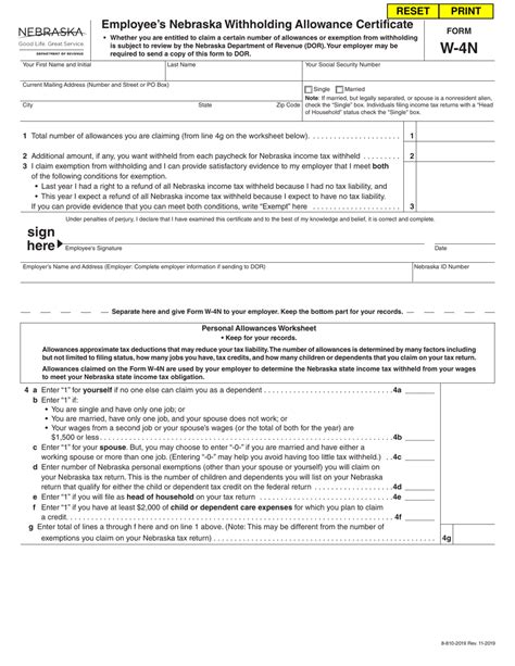 W4 Form 2023 Printable Employee S Withholding Certificate Imagesee