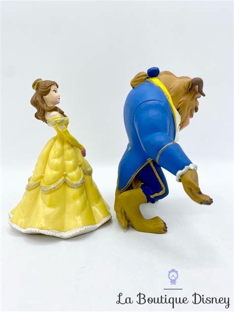 Figurines La Belle Et La B Te Disney Bullyland Couple Prince Princesse