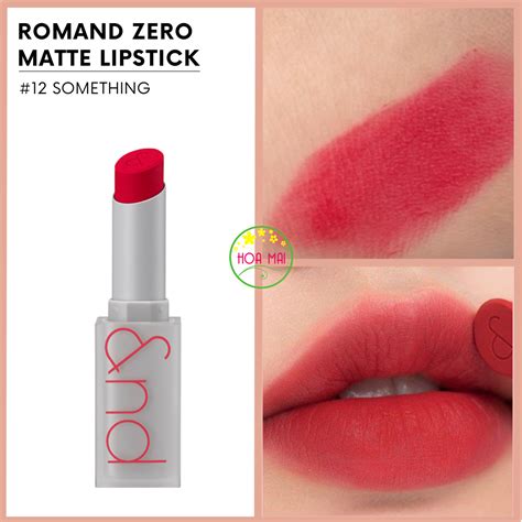 Son Thỏi Siêu Mịn Romand New Zero Matte Lipstick No 12 Something