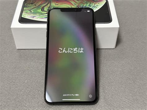 IPhone Xs Space Gray 256 GB Softbank