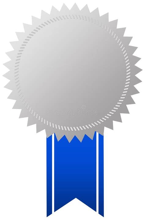 Silver Starburst Stock Vector Illustration Of Award Gray