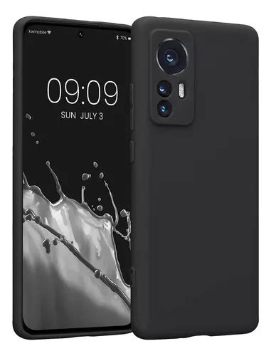 Carcasa Silicona Slim Antihuellas Para Xiaomi X Color Negro