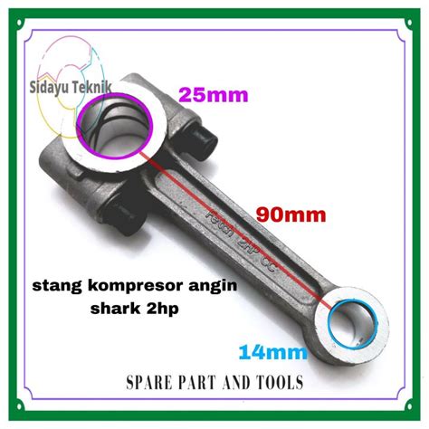 Stang Seher Kompresor Angin Shark 2HP Lazada Indonesia