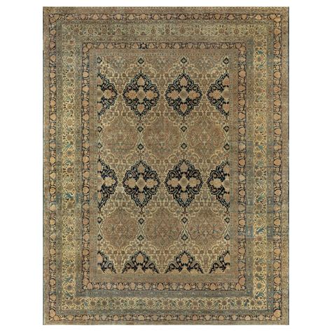 Doris Leslie Blau Collection Antique Persian Kirman Handmade Rug Size