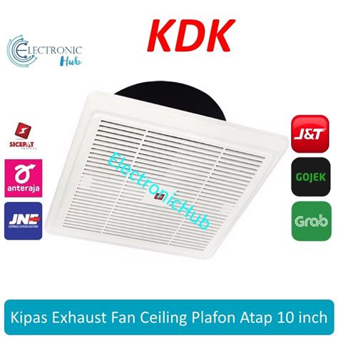 Jual KDK 25 TGQ Kipas Exhaust Fan Hexos Heksos Ceiling Plafon Atap 10