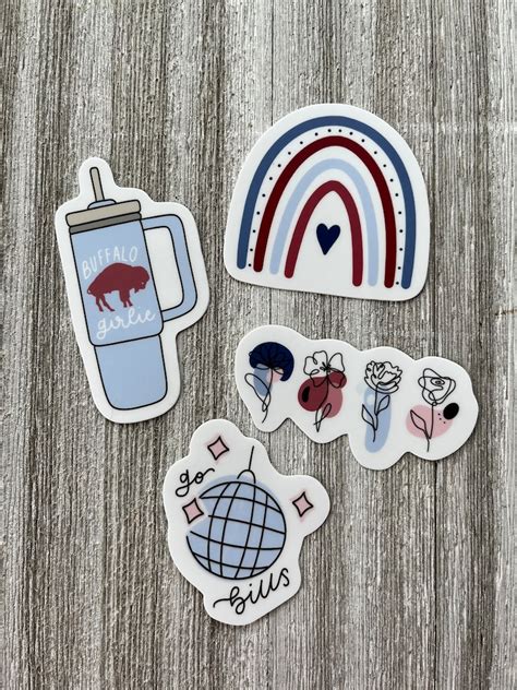 Buffalo Bills Stickers Cute Buffalo Bills Accessories Buffalo Girl ...