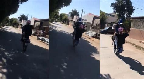 Motociclista Realiza Peligrosa Maniobra Pero Todo Termina De La Peor