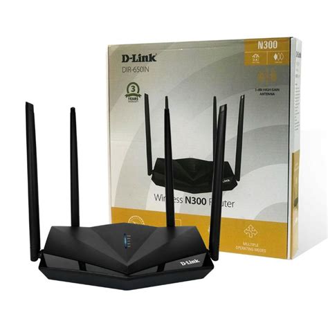 D Link DIR 650IN N300 Mbps Ethernet Single Band Wi Fi Router Real