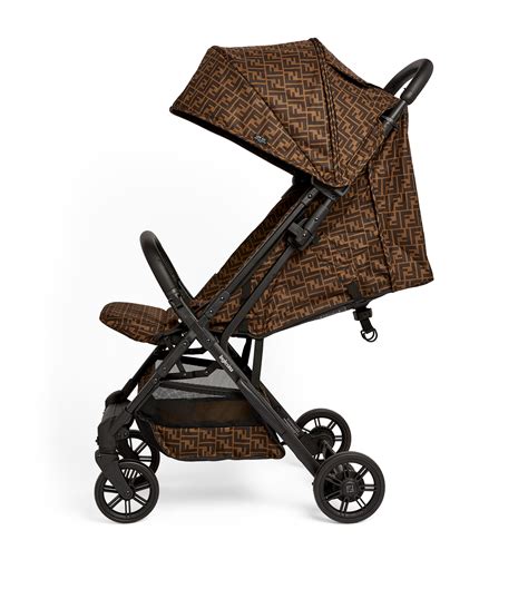 Fendi Kids Brown Ff Print Stroller Harrods Uk