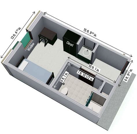 Room Layouts And Rates Hunter Residence Hall Campus Housing