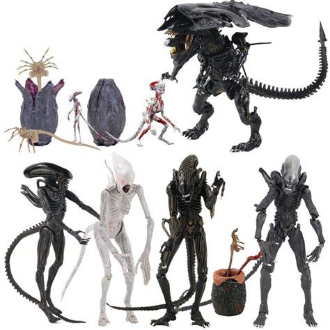 Cwneca Aliens Vs Predators Hybrid Figuration Xenomorph Warrior With