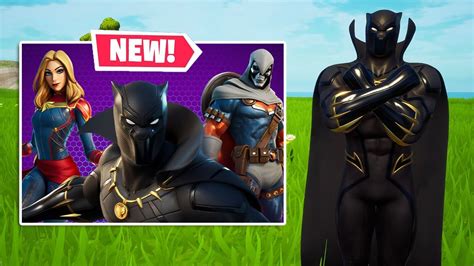 New Black Panther Captain Marvel Taskmaster Gameplay In Fortnite