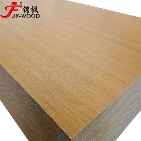 W Melamine Wood Grain Mdf Hdf Medium Density Fiberboard