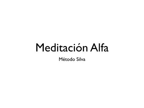 Pdf Meditaci N Alfa Dokumen Tips